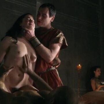 Hot Scenes Celebs in Spartacus: Gods Of The Arena